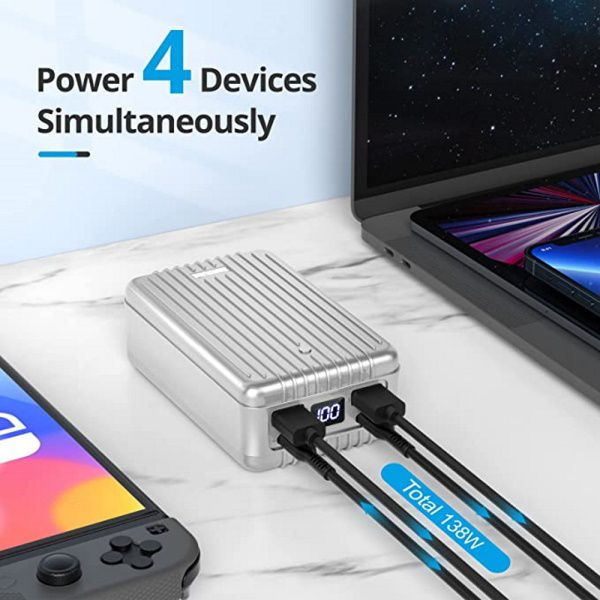 ����� ����� ����� Zendure SuperTank Pro - 26800mAh ���� 4 ������ USB-C