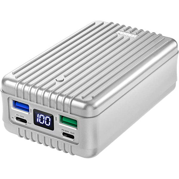סוללת גיבוי ניידת Zendure SuperTank Pro 26800mAh - טעינה מהירה 100W - קנו עכשיו ב-Citydeal סוללת גיבוי ניידת Zendure SuperTank Pro עם קיבולת עצומה של 26800mAh וטעינה מהירה 100W. כוללת 4 חיבורי USB-C, מסך OLED, ותאימות רחבה למחשבים ניידים וסמארטפונים. קנה עכשיו ב-Citydeal!