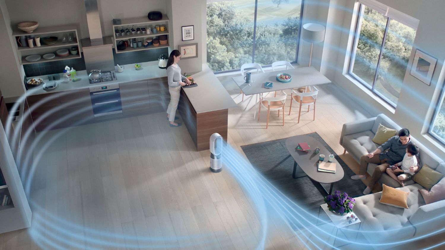 ���� ����� �� ��� Dyson Purfier Hot+Cool Gen1 ���: HP10