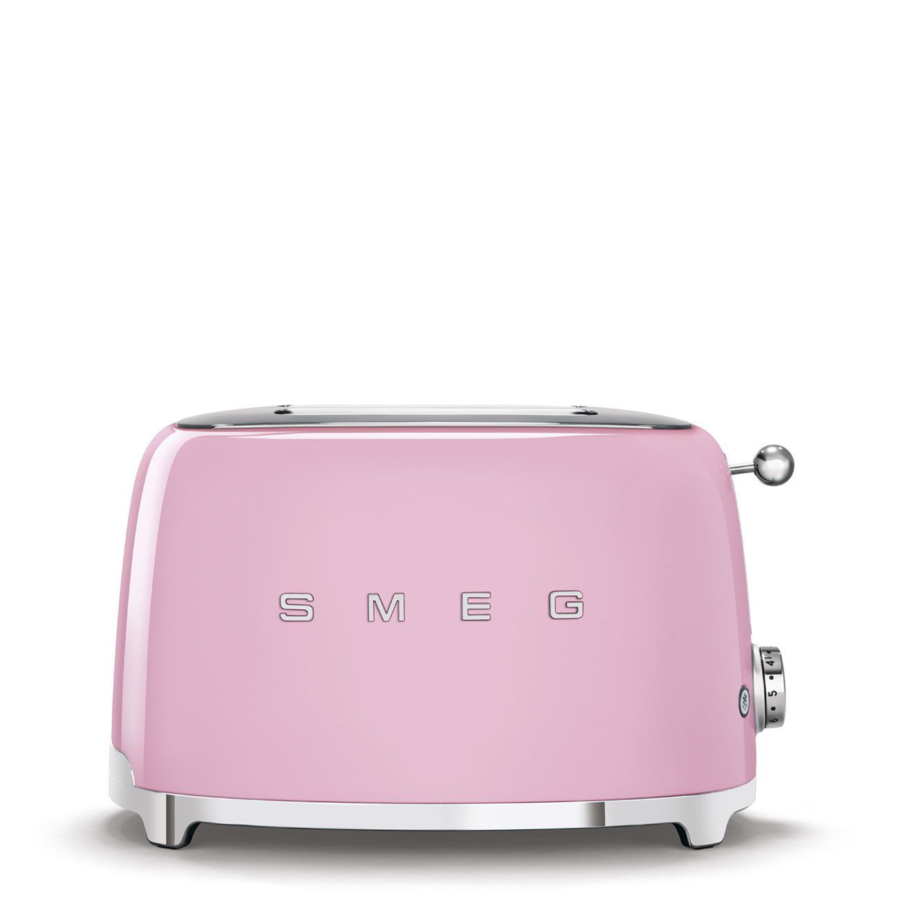 מצנם 2 פרוסות SMEG TSF01PKEU בצבע ורוד רטרו