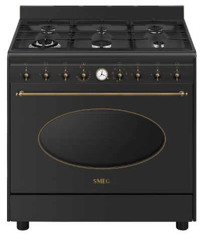 ���� ����� ������ �� 6 ����� ���� 90 �"� ��� SMEG ��� CO96 Black