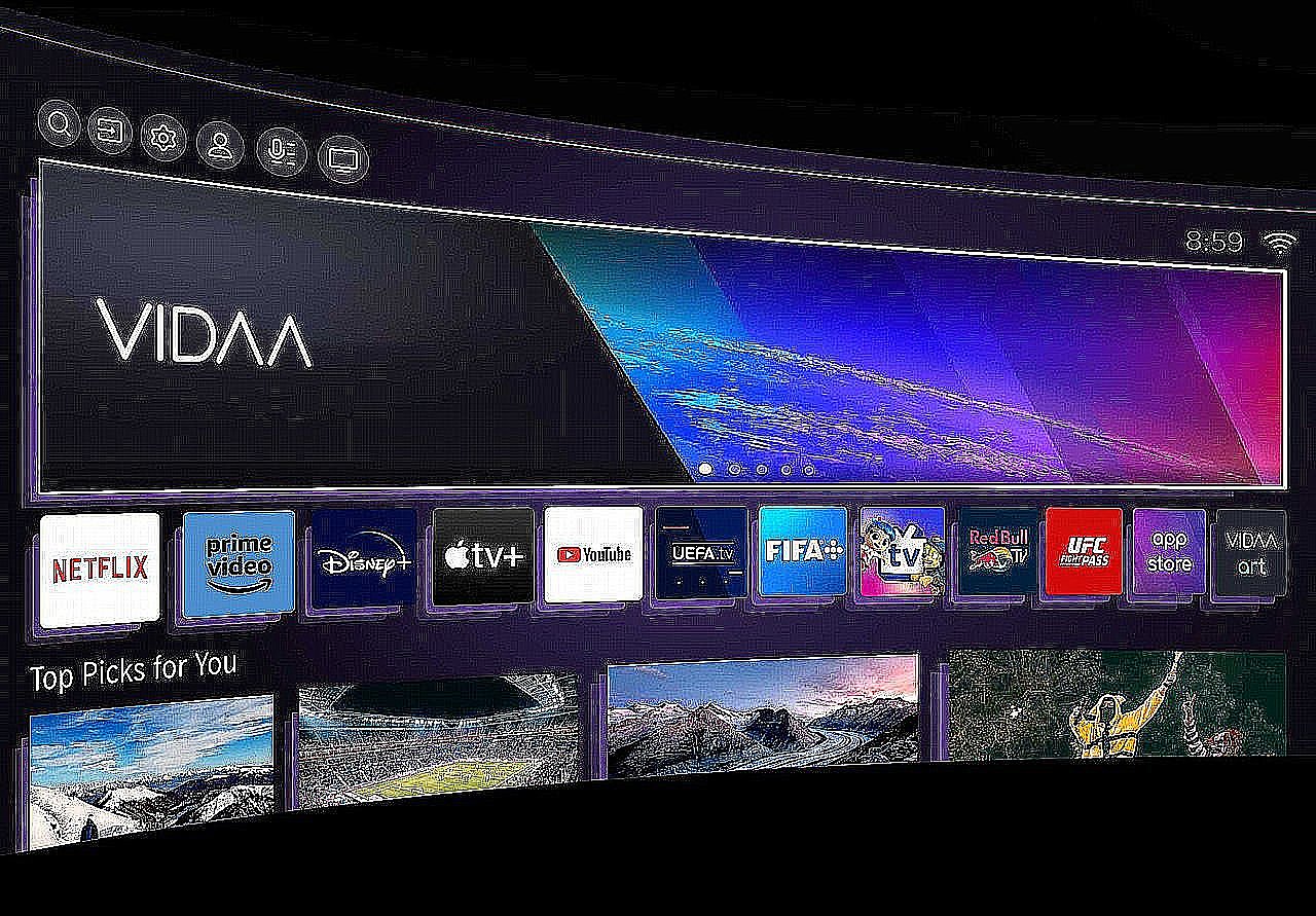 �������� ���� 65 ���� Hisense 65A69K UHD 4K ����� ����