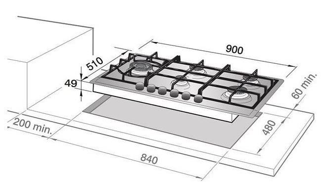 ������ �� 5 ����� 90 �"� Delonghi NDG105X �������