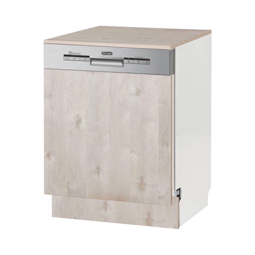 מדיח כלים חצי אינטגרלי רחב DeLonghi WMD75HI כסוף מדיח כלים חצי אינטגרלי רחב DeLonghi WMD75HI כסוף