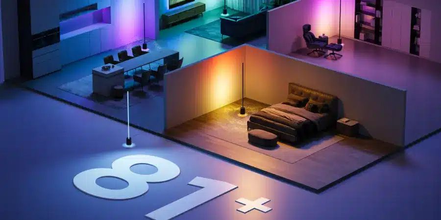 ����� ���� �� ����� Govee RGBICWW Floor Lamp Pro Bluetooth