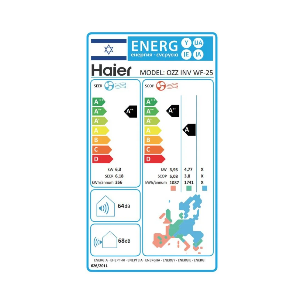 ���� ���� Haier ��� OZZ INV WiFi 25