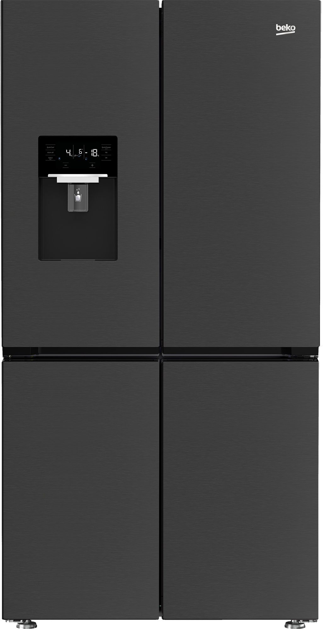 מקרר 4 דלתות מקפיא תחתון 565 ליטר BEKO GN1518XBRP יבואן רשמי מקרר 4 דלתות מקפיא תחתון 565 ליטר BEKO GN1518XBRP יבואן רשמי
