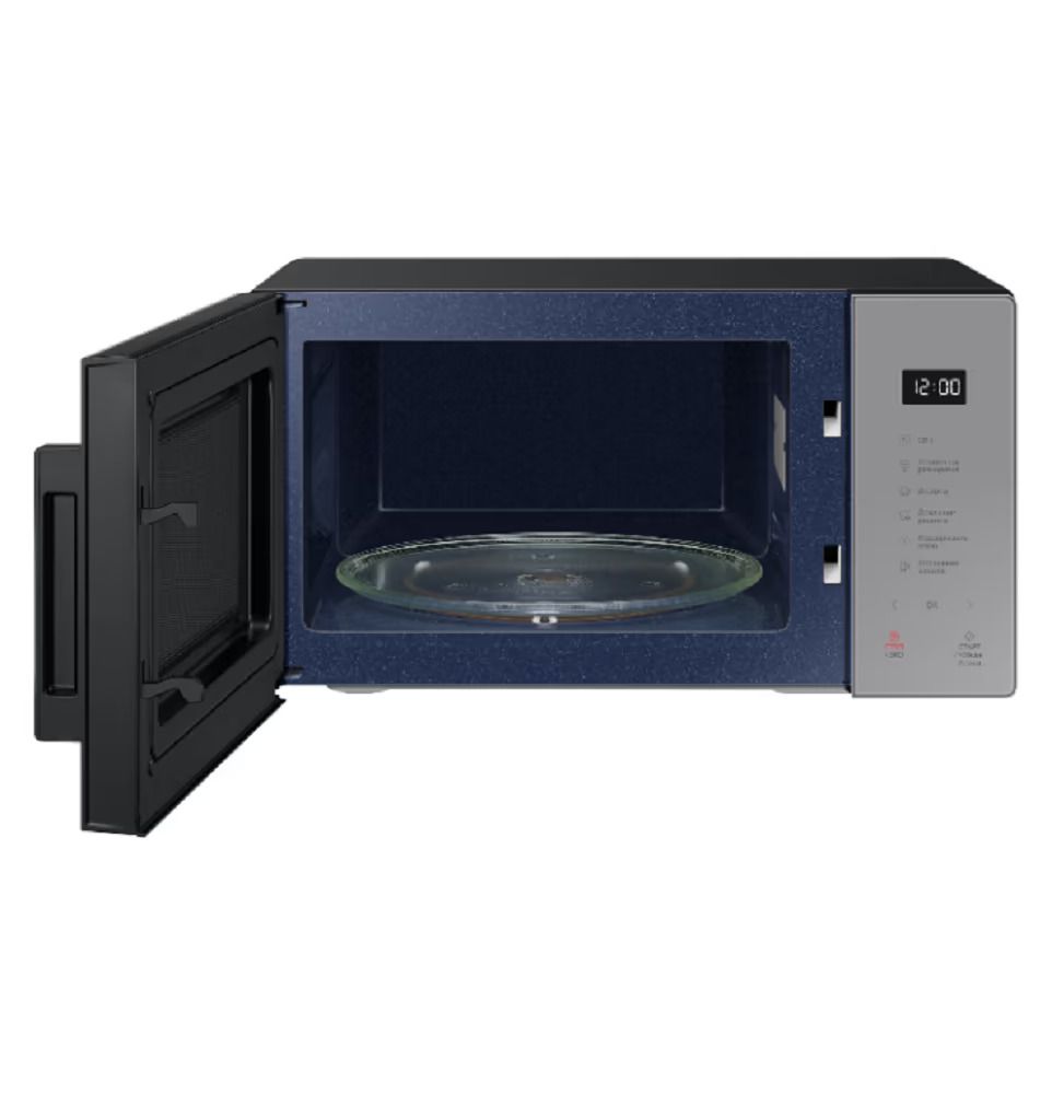 מיקרוגל Samsung MS23T5018AG במצב פתוח