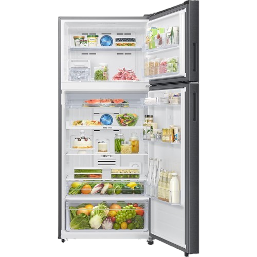 Samsung RT53DG7A64B1 מצב פתוח וחלוקה פנימית Samsung RT53DG7A64B1 מצב פתוח חלוקה פנימית ומדפים