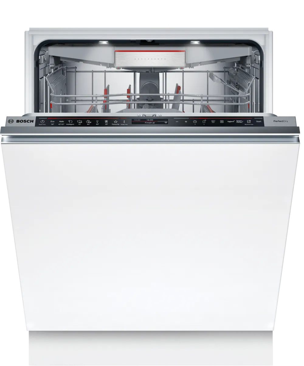 מדיח כלים אינטגרלי מלא Bosch SMD8TCX01E Serie 8 עם Zeolith ו-Home Connect
