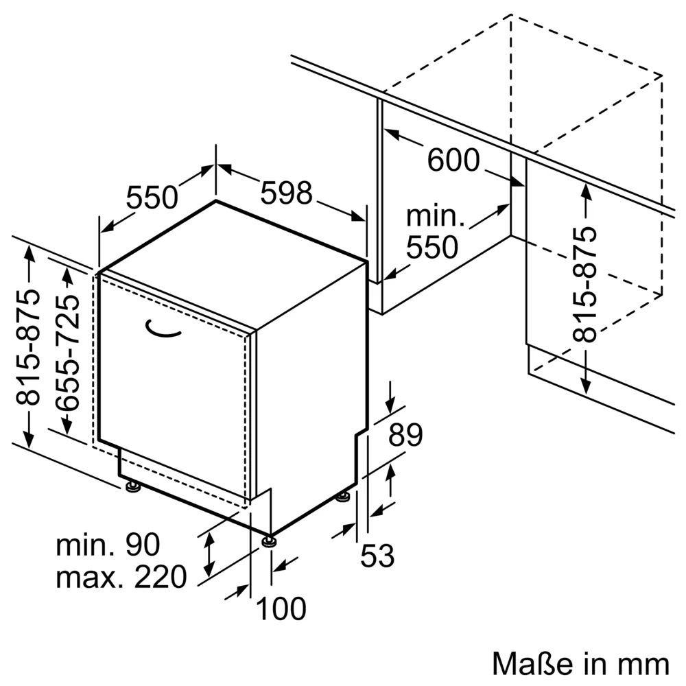 ���� ���� BOSCH SMD8TCX01E �������� � ���� 60 �"�, 14 ������ ����