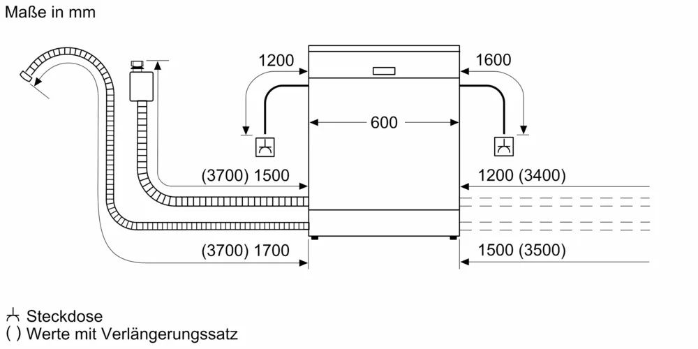 ���� ���� BOSCH SMD8TCX01E �������� � ���� 60 �"�, 14 ������ ����