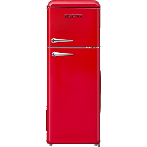 מקרר רטרו Electra ELR210R מקפיא עליון 2 דלתות, 208 ליטר - צבע אדום | יבואן רשמי מקרר רטרו Electra ELR210R מקפיא עליון 2 דלתות, 208 ליטר - צבע אדום | יבואן רשמי