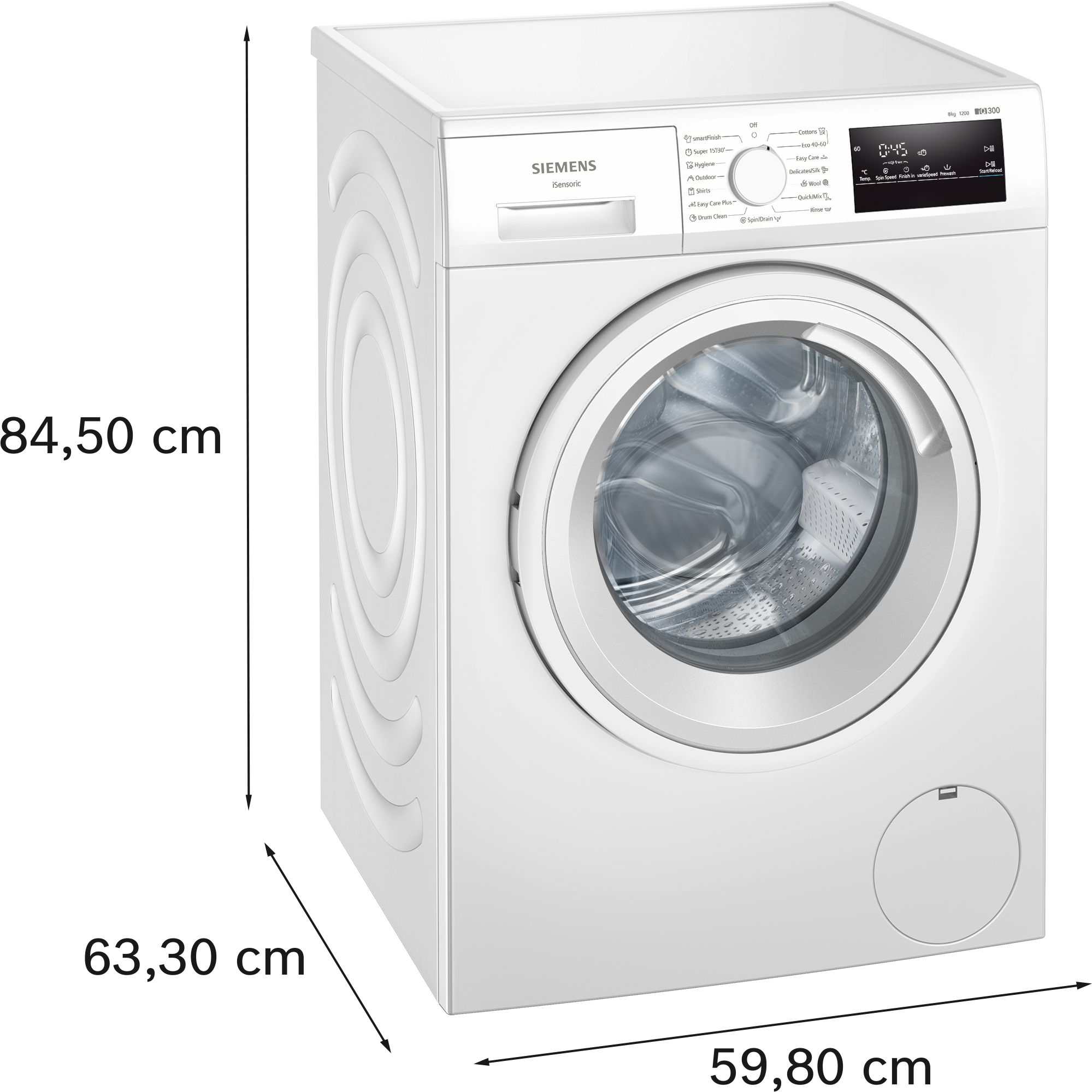 ����� ����� Siemens WM12N158IL �����, 8 �"�, 1200 ��"� | ����� ����