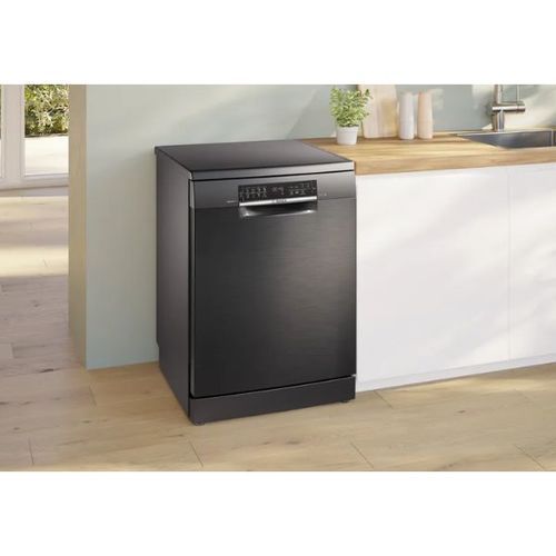 מדיח כלים Bosch SMS6ECC12E Serie 6 רחב,שחור- 14 מע` כלים-גרמניה בוש | יבואן רשמי