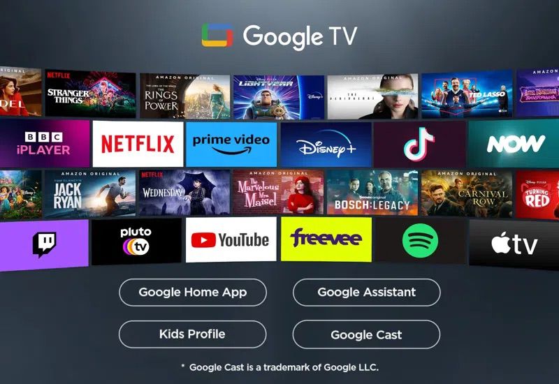 טלוויזיה QLED 4K דגם 55P8K מבית TCL גודל: 55 אינץ'