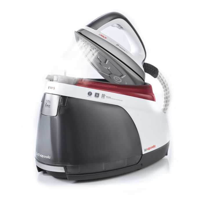 מיכל מים נשלף ונוחות שימוש תחנת גיהוץ POLTI La Vaporella XM82C עם מיכל מים נשלף 1.5 ליטר