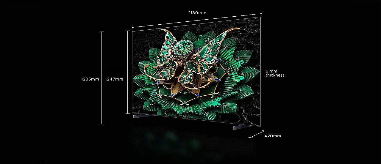 �������� ���� 98 ���� TCL QLED Mini LED 4K 98C7K | ����� ����