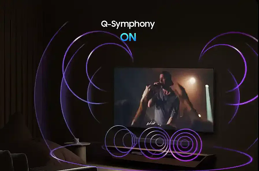 �������� ���� 85 ���� Samsung QE85Q7F 85" QLED 4K Vision AI | ����� ����