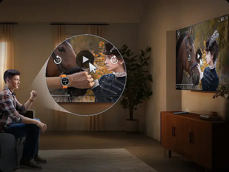 �������� ���� 85 ���� Samsung QE85Q7F 85" QLED 4K Vision AI | ����� ����