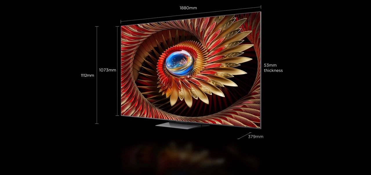 TCL 85C8K QD-Mini LED: ��������� 85 ���� �� 4500 ����� �-Bang & Olufsen