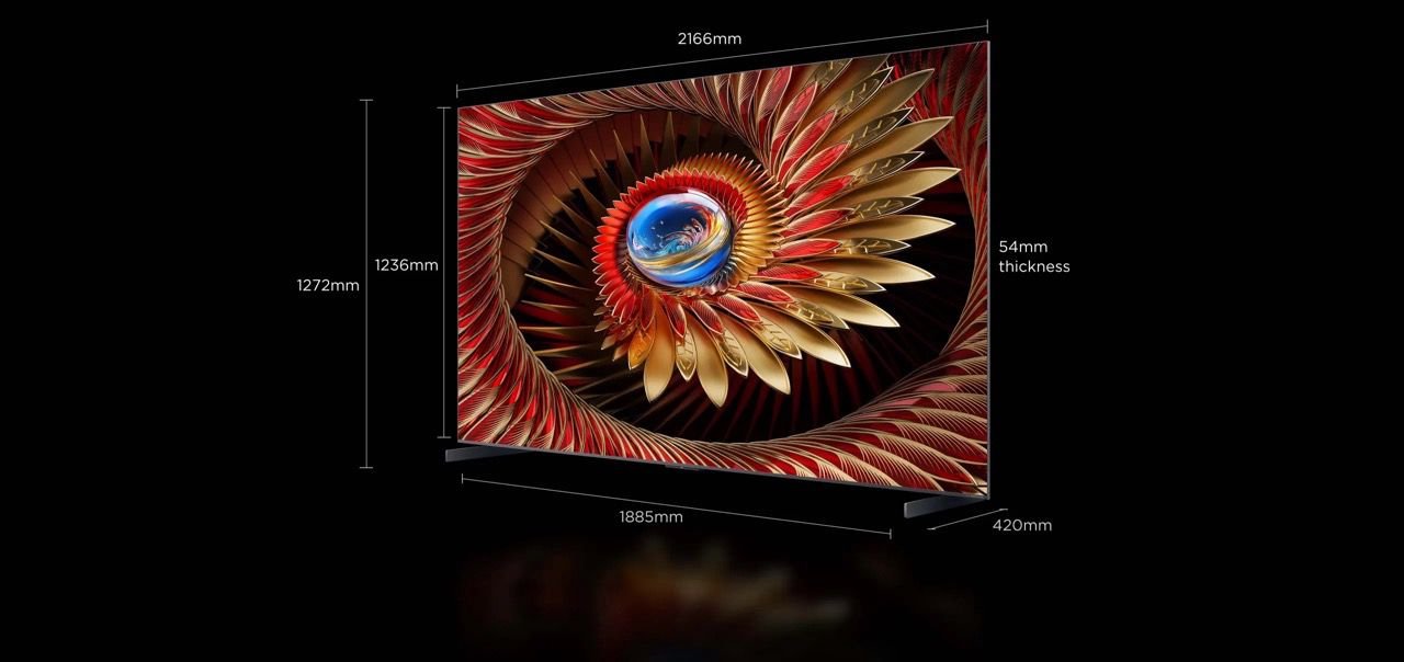 TCL 98C8K QD-Mini LED: ��������� 98 ���� �� 4500 ����� �-Bang & Olufsen