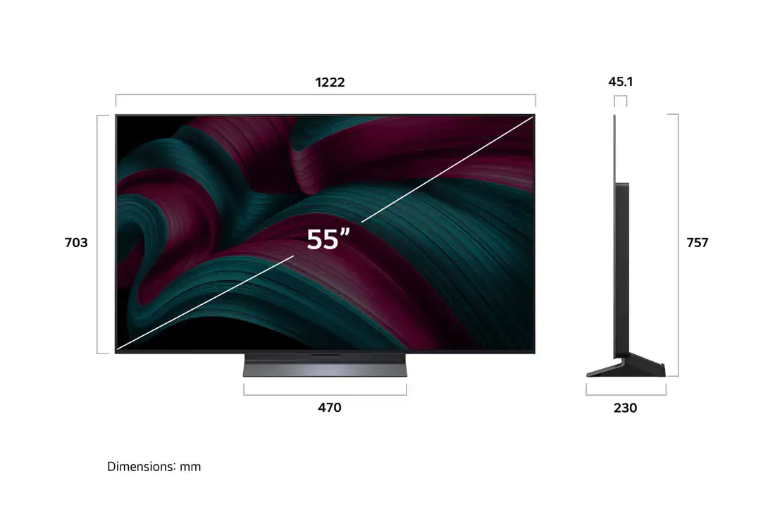 LG OLED55C56LA � �������� ���� 55 ���� OLED evo 4K 2025 | ����� ����