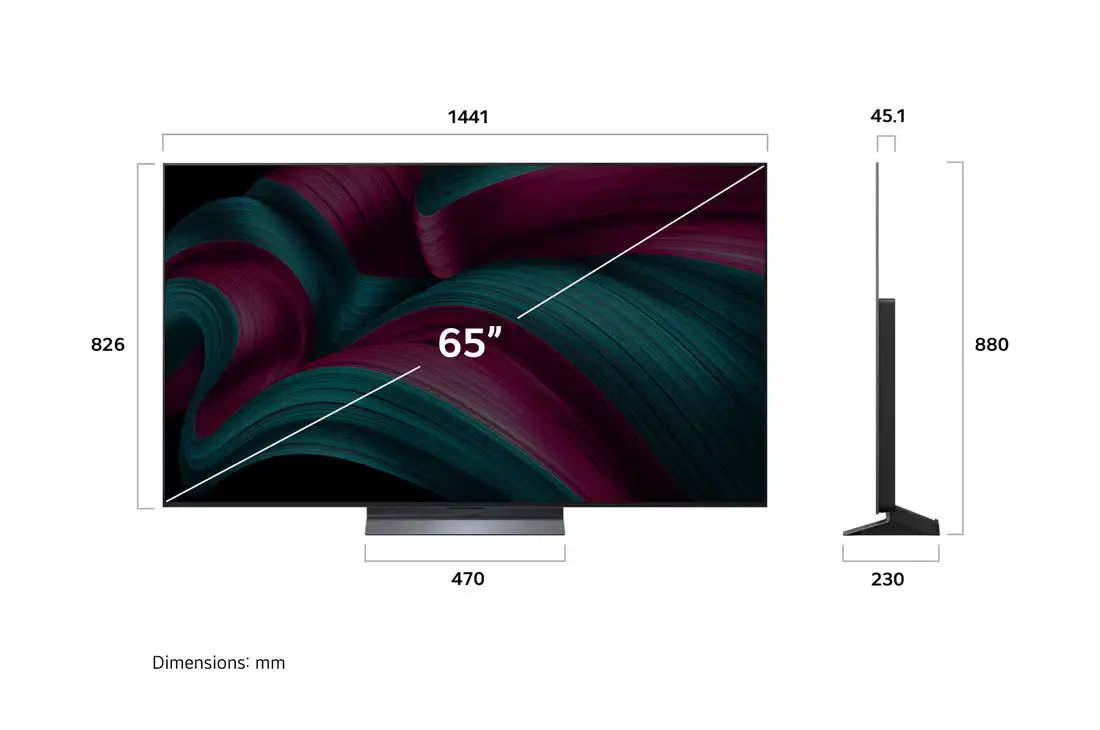 LG OLED65C56LA � �������� ���� 65 ���� OLED evo 4K 2025 | ����� ����