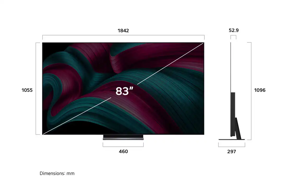 LG OLED83C56LA � �������� ���� 83 ���� OLED evo 4K 2025 | ����� ����