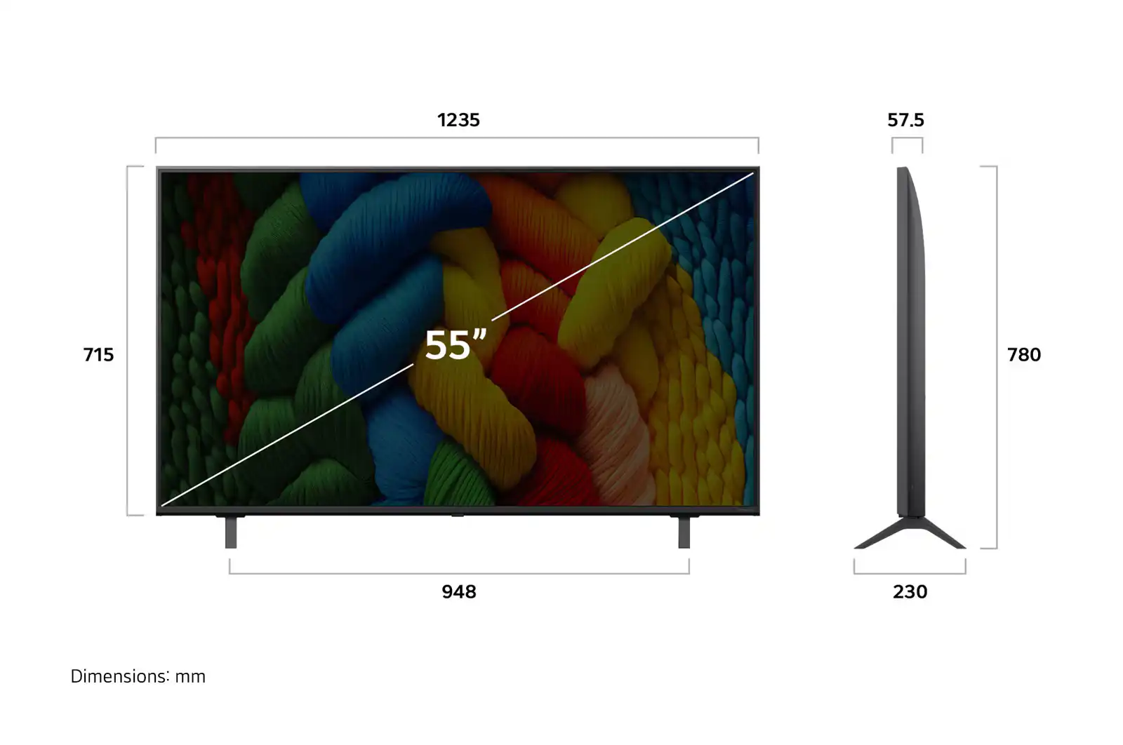 LG 55NANO80A6A � �������� ���� 55 ���� NanoCell 4K AI 2025 | ����� ����
