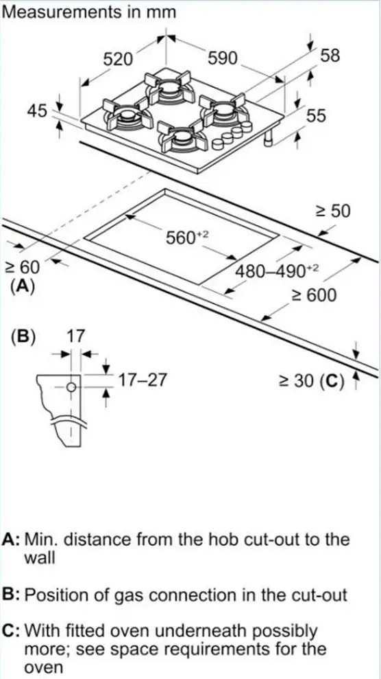 Bosch POH6B6K30Y - ������ �� 4 ����� ������ ����� | ����� ����