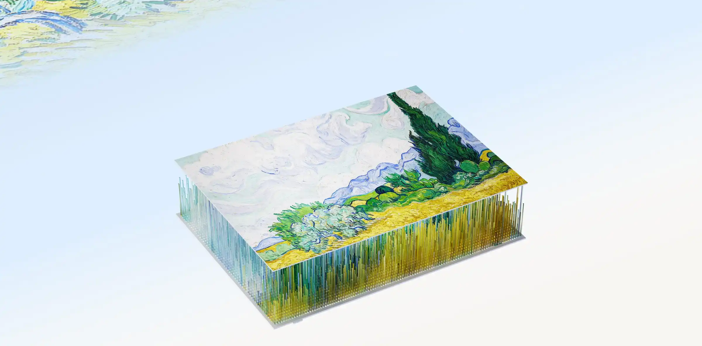 סצנת משחק מהירה מוצגת על מסך הטלוויזיה, המדגימה קצב רענון של 144Hz ותנועה חלקה