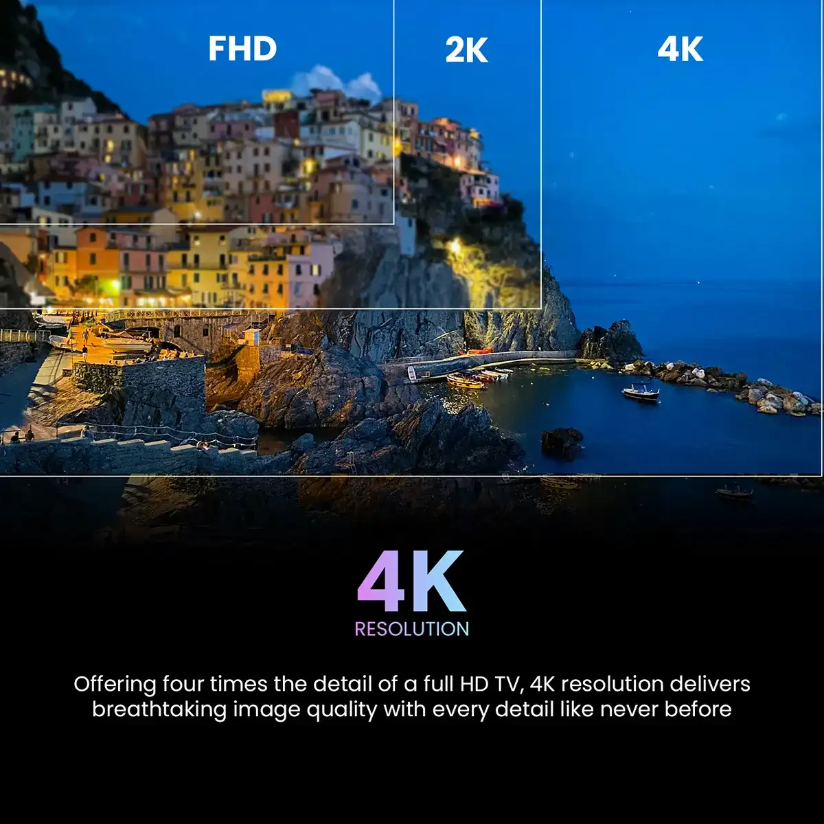 Haier H75M80FUX - �������� ���� 75 ���� QD-Mini LED 4K �� ����� ���� KEF | ����� ����