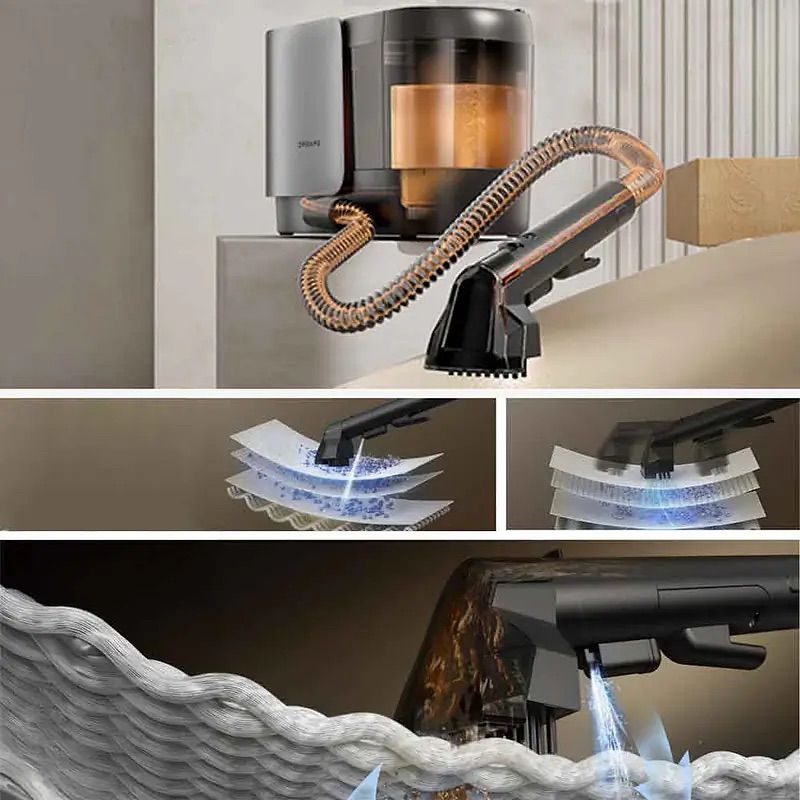 Dreame H15 Mix-���� ��� ���� ������� 3-�-1 �� 23,000Pa ������ �-100� ����� 