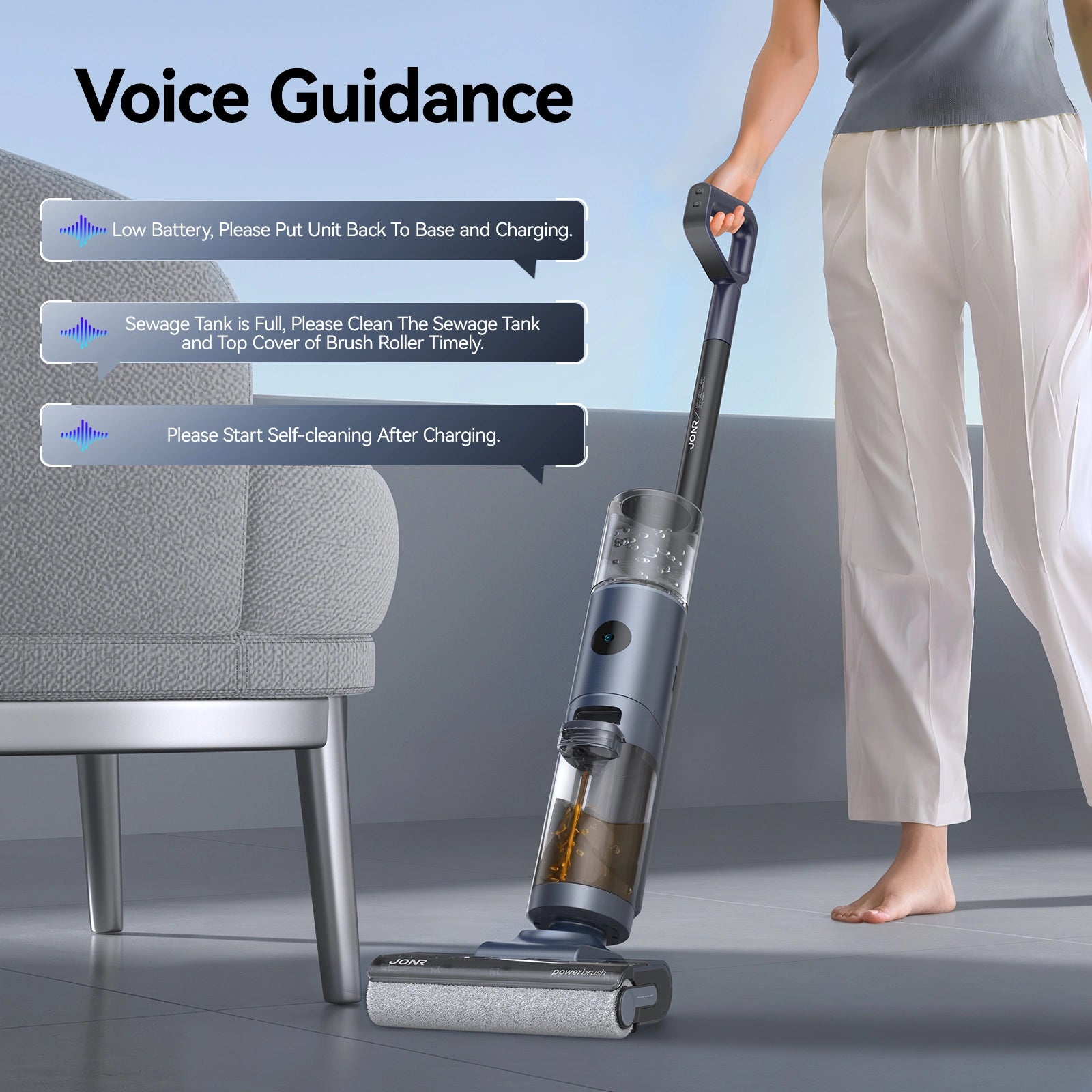 JONR ED12 Pro � ���� ���� ��� �� ��� ����, 15,000Pa ������ ���� �����