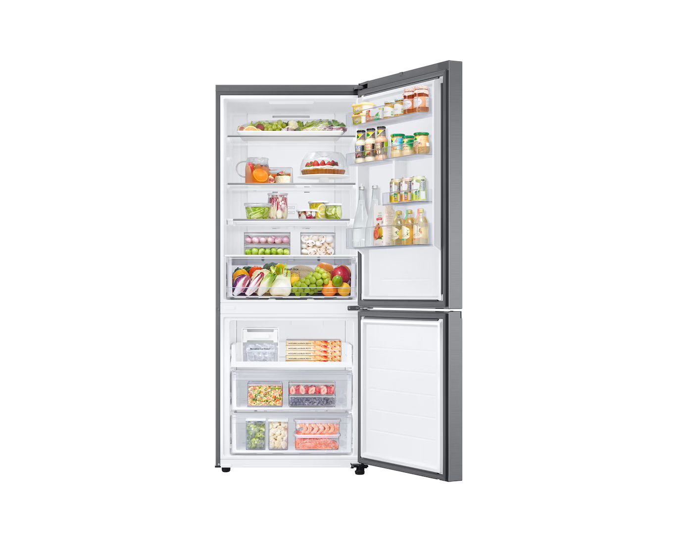 Samsung RB50DG601ES9 – חלל פנימי במצב פתוח | CityDeal