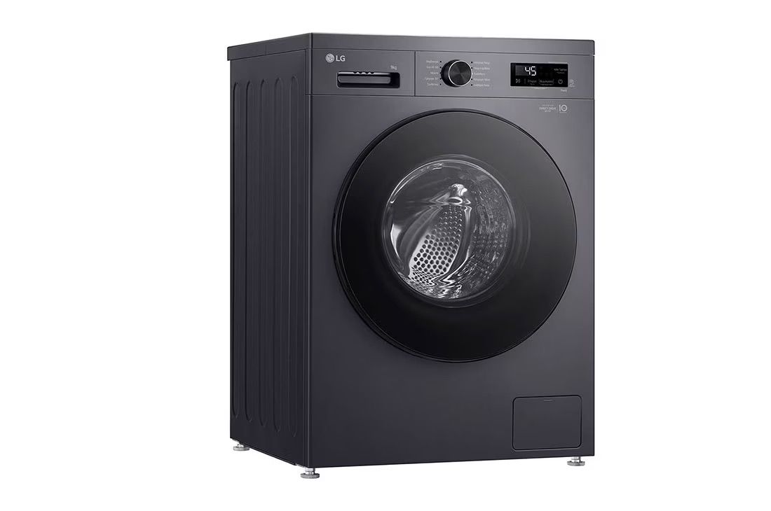 מכונת כביסה LG F4X1009NMB סילבר בעיצוב מודרני לבית מעוצב