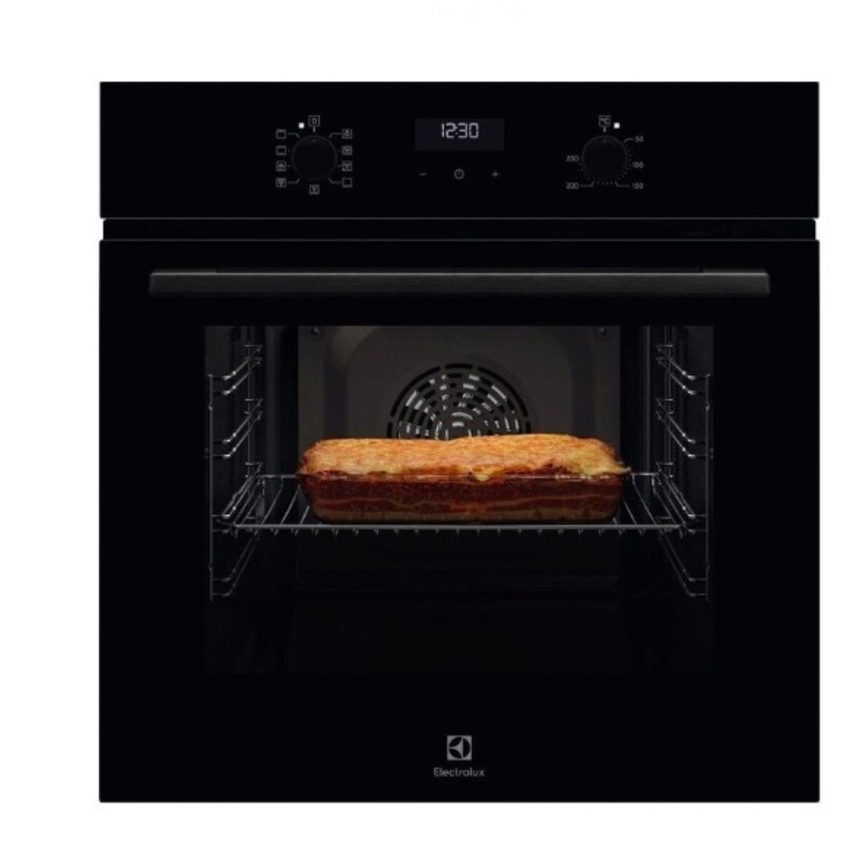 תנור בנוי Electrolux KOFEC40BK שחור מסדרת 500 SurroundCook עם ניקוי קטליטי חלקי