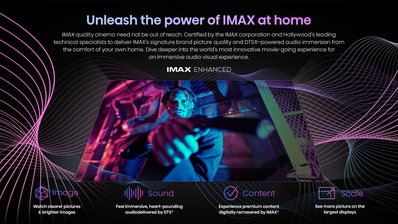 Hisense 65U82Q IMAX Enhanced חוויית קולנוע עוצמתית בבית