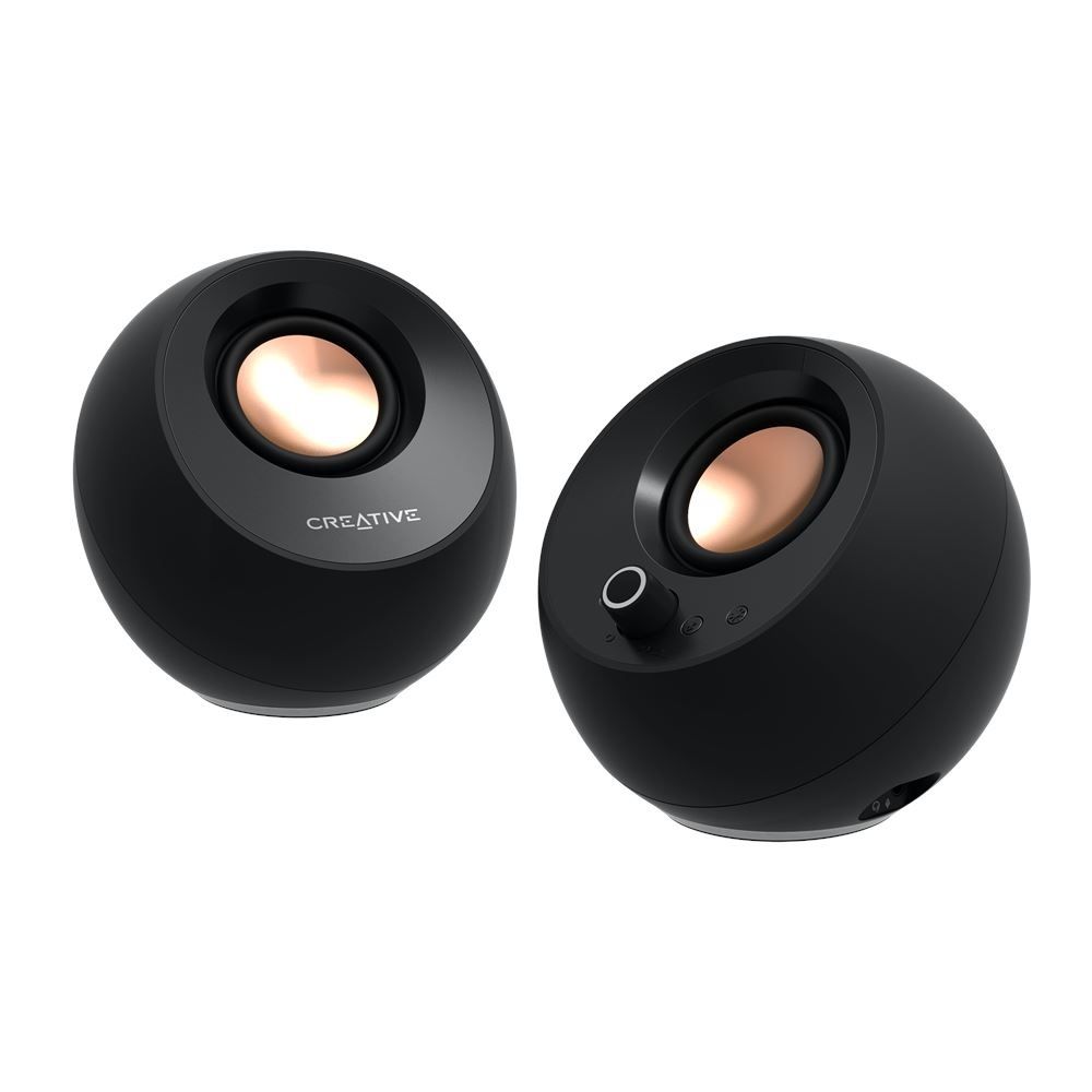 Creative Pebble PRO - Minimalist 2.0 USB-C Computer Speakers