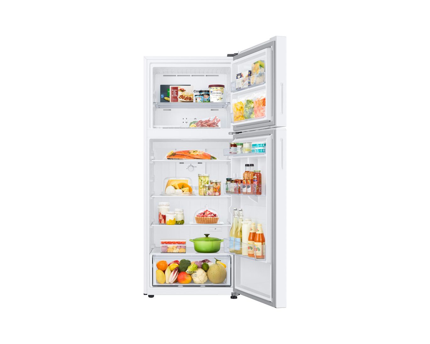 Samsung RT42CG6004WW מקרר מקפיא עליון לבן מקרר מקפיא עליון Samsung RT42CG6004WW לבן תמונה ראשית
