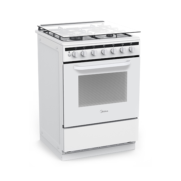 Midea 24DMS4G – תנור אפייה משולב 60 ס"מ 4 להבות גז לבן עם טורבו | יבואן רשמי Midea 24DMS4G – תנור אפייה משולב 60 ס"מ 4 להבות גז לבן עם טורבו | יבואן רשמי