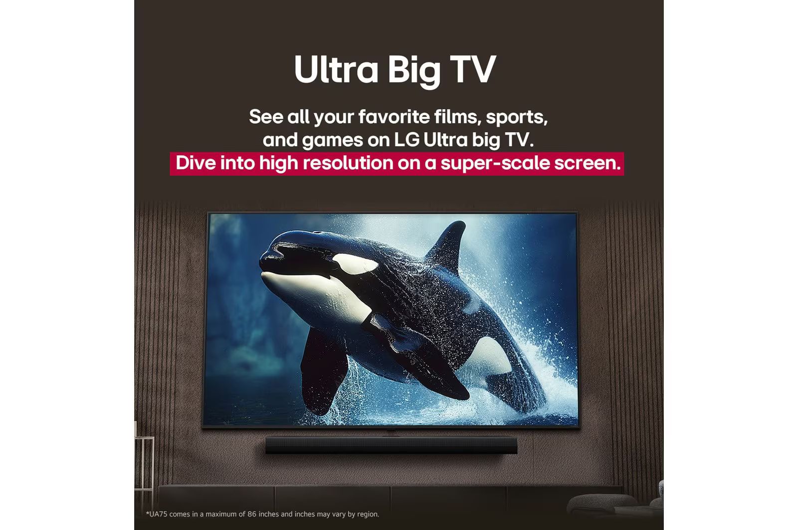 LG 43UA73006LA �������� ���� 43 ���� UHD AI UA7300 4K Smart TV - ������ �"� ������ �����