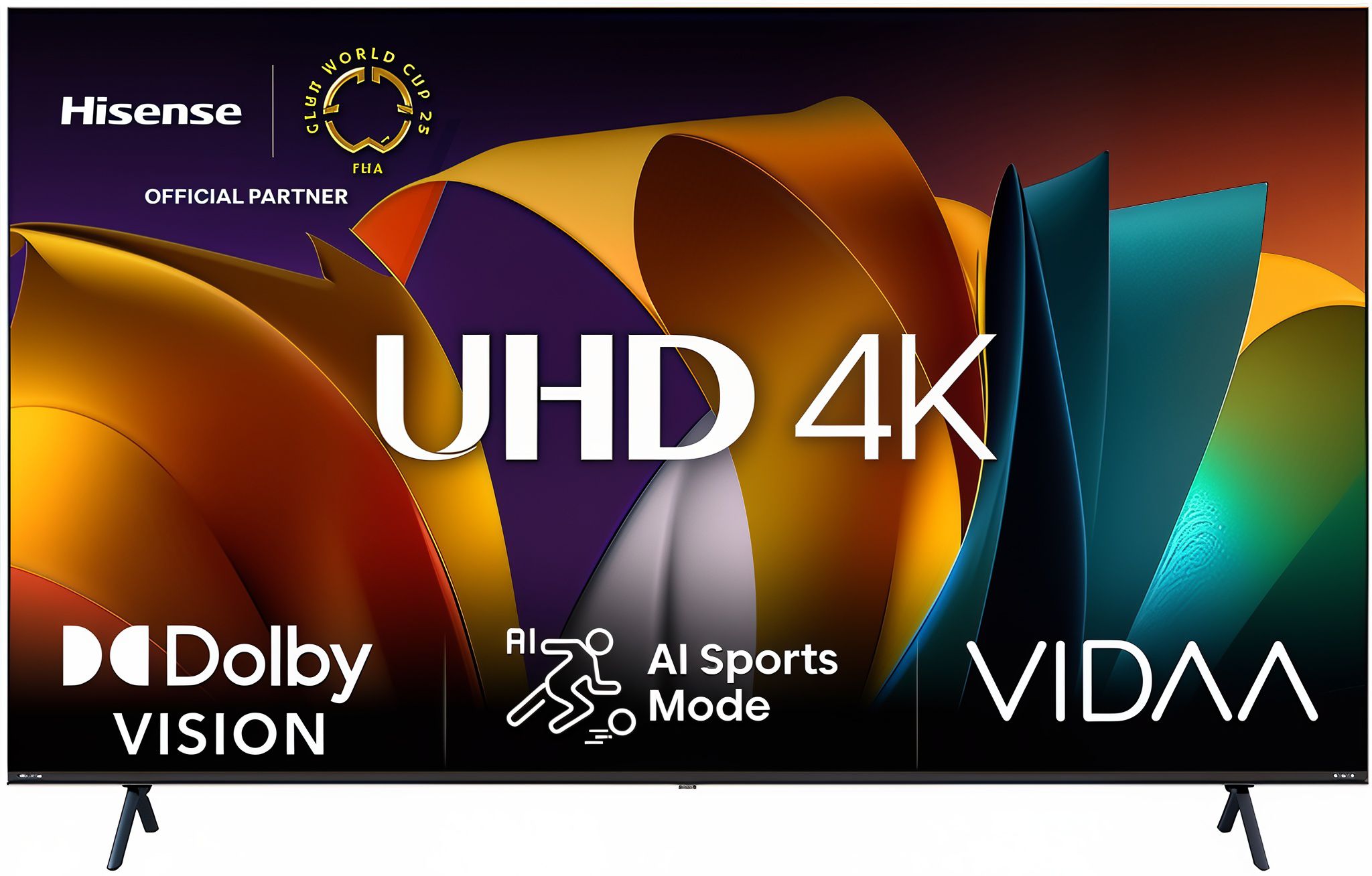 Hisense 50A69N �������� ���� 50 ����' 4K UHD Smart TV - �� Dolby Vision� �-DTS Virtual:X