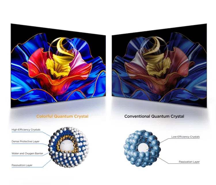 �������� ���� TCL 43P7L ����� 43 ���� Premium QLED 4K �� �� �� �� �� ����� ONKYO �-Gemini AI ����� ����