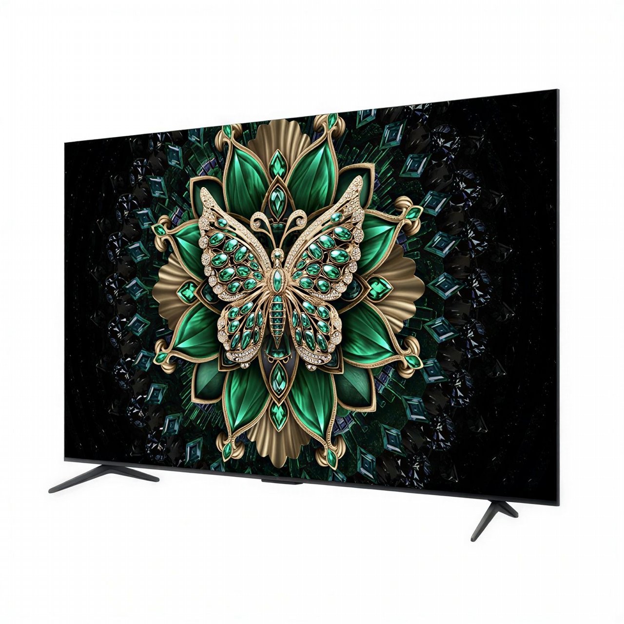 �������� TCL 55Q6C ���� 55 ���� �� �� �� QD-MiniLED 4K 144Hz Google TV �� ����� ONKYO 2.1 - ����� ����