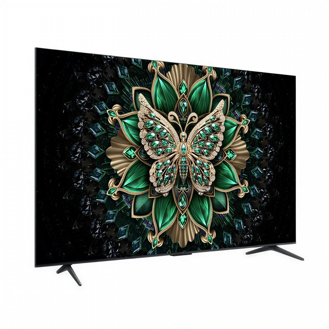 �������� TCL 55Q6C ���� 55 ���� �� �� �� QD-MiniLED 4K 144Hz Google TV �� ����� ONKYO 2.1 - ����� ����