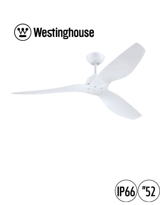 מאוורר תקרה WESTINGHOUSE AQUA ווסטינגהאוס "52 מוגן מים IP66 לפרגולה עם שלט ומנוע DC יבואן רשמי מאוורר תקרה WESTINGHOUSE AQUA ווסטינגהאוס "52 מוגן מים IP66 לפרגולה עם שלט ומנוע DC יבואן רשמי
