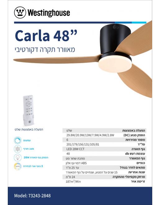 ������ ���� 48 ���� WESTINGHOUSE CARLA ���� ���� ���� ���� ���� DC, ��� ������ ���������� ����� ����