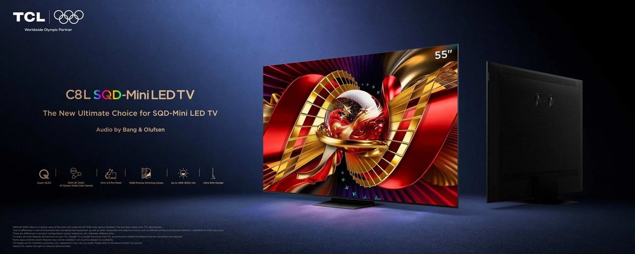 �������� ���� TCL 65C8L ��� 65 ���� ����������� SQD-Mini LED 4K �� 144Hz �������� - ����� ����